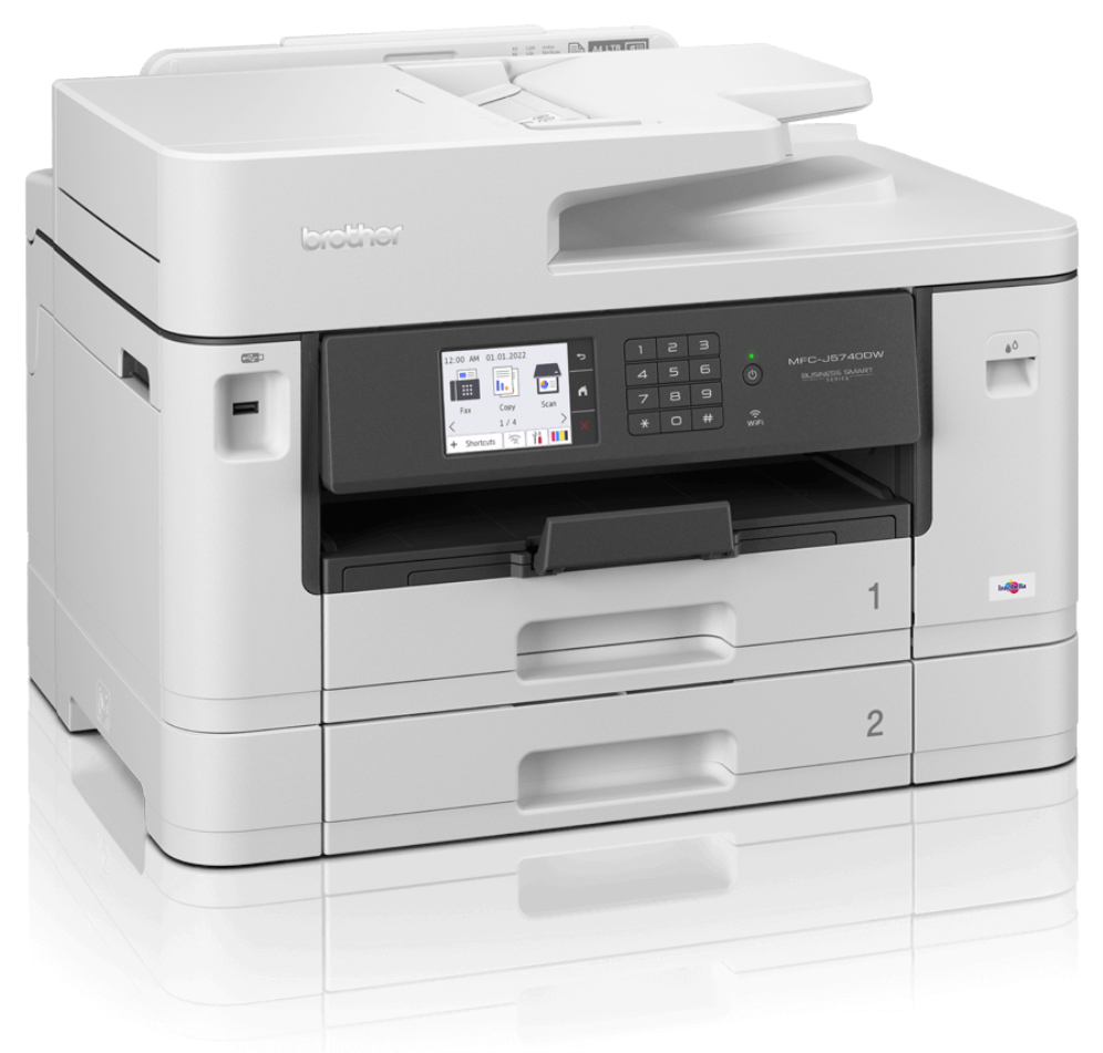 IMPRESORA BROTHER MULTIFUNCION TINTA A4/A3 WIFI DUPLEX - detalle