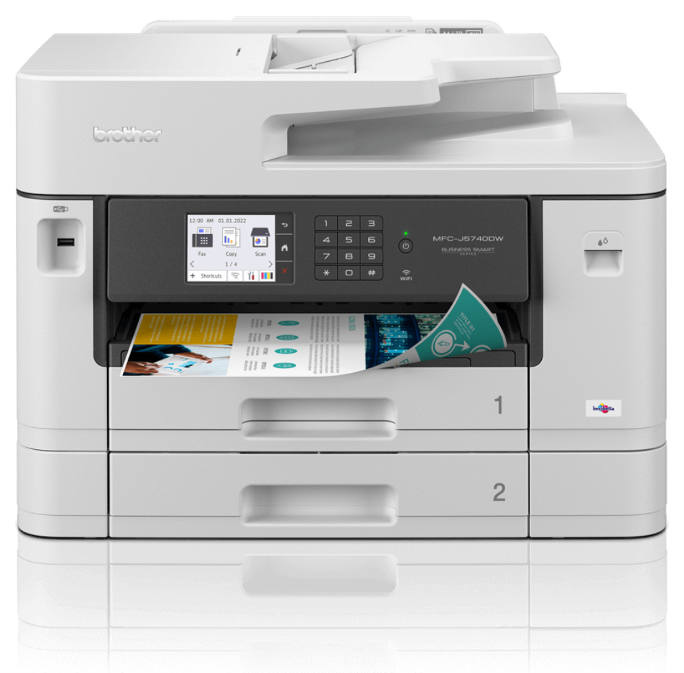 IMPRESORA BROTHER MULTIFUNCION TINTA A4/A3 WIFI DUPLEX