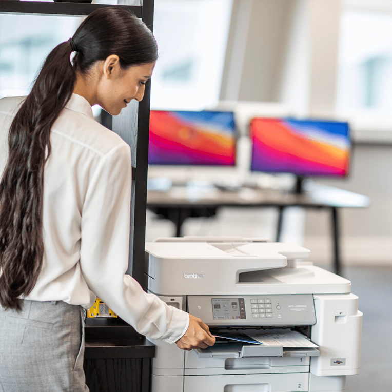 IMPRESORA BROTHER MULTIFUNCION TINTA MFCJ5955DW DUPLEX - detalle