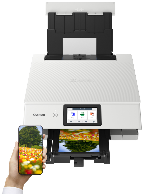 IMPRESORA CANON MULTIFUNCION TINTA COLOR WIFI DUPLEX 15PPM - detalle