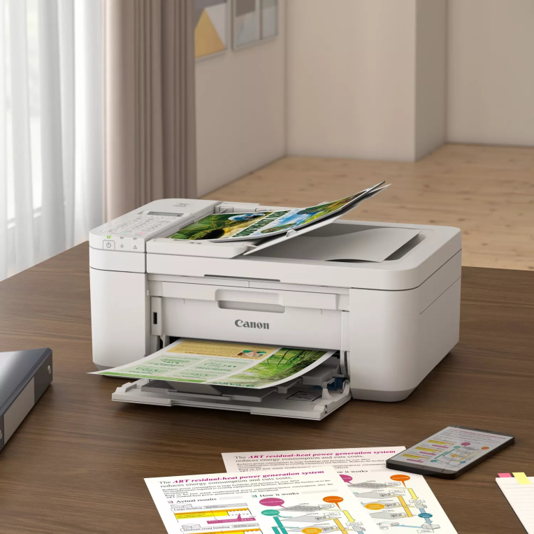 IMPRESORA CANON PIXMA TR4751i MULTIFUNCION TINTA BLANCA - detalle
