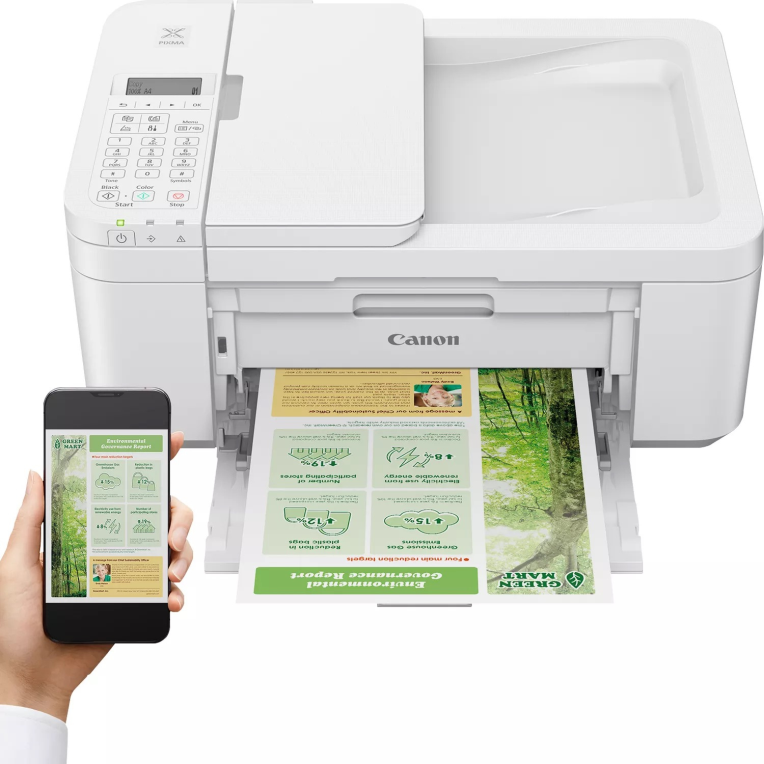 IMPRESORA CANON PIXMA TR4751i MULTIFUNCION TINTA BLANCA - detalle
