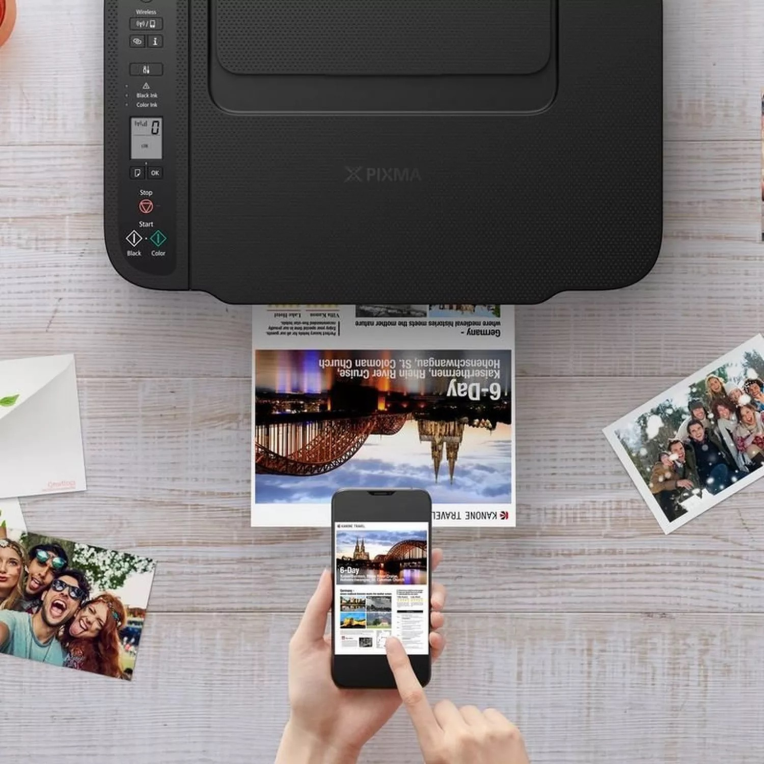 IMPRESORA CANON PIXMA TS3550I MULTIFUNCION NEGRO - detalle