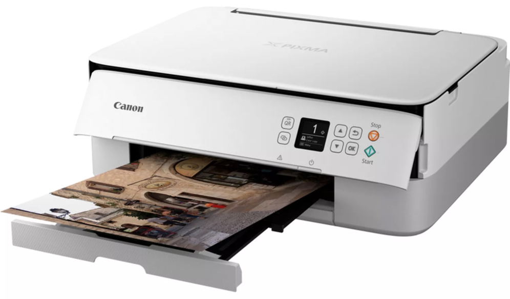 IMPRESORA CANON PIXMA TS5351I WIFI DUPLEX BLANCA - detalle