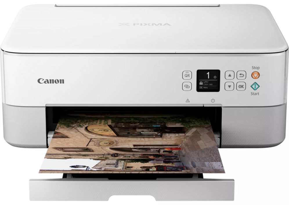 IMPRESORA CANON PIXMA TS5351I WIFI DUPLEX BLANCA - detalle