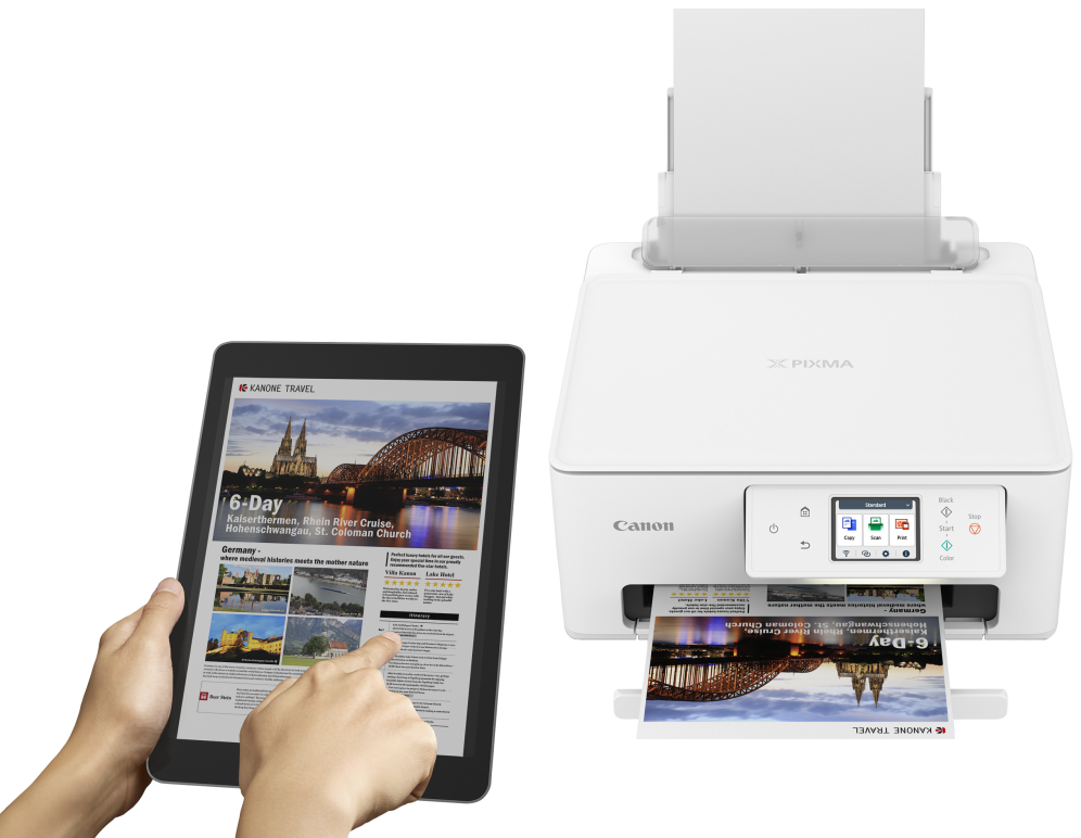 IMPRESORA CANON PIXMA TS7650I MULTIFUNCION 15PPM WIFI USB - detalle