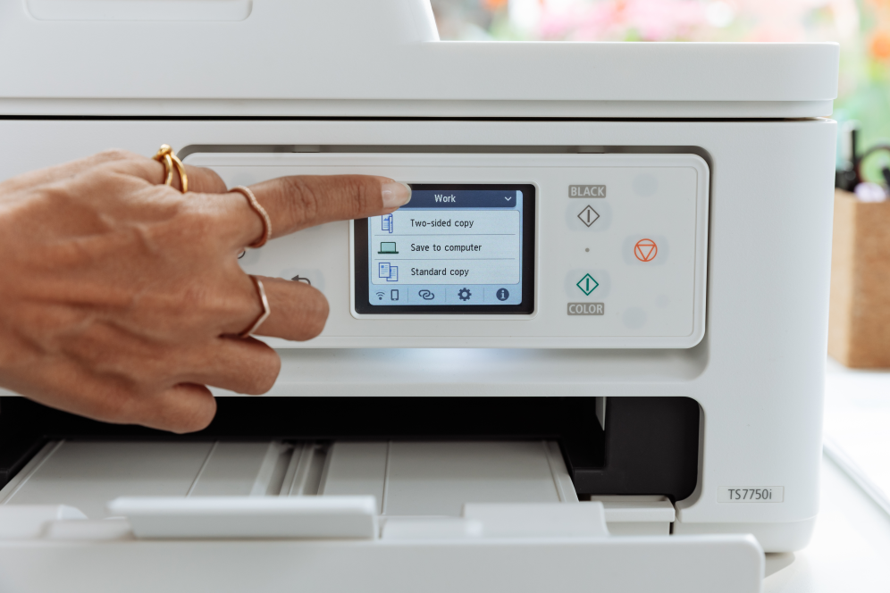 IMPRESORA CANON PIXMA TS7750I MULTIFUNCION 15 PPM WIFI USB BLANCA - detalle