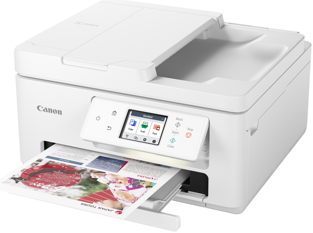 IMPRESORA CANON PIXMA TS7750I MULTIFUNCION 15 PPM WIFI USB BLANCA - detalle