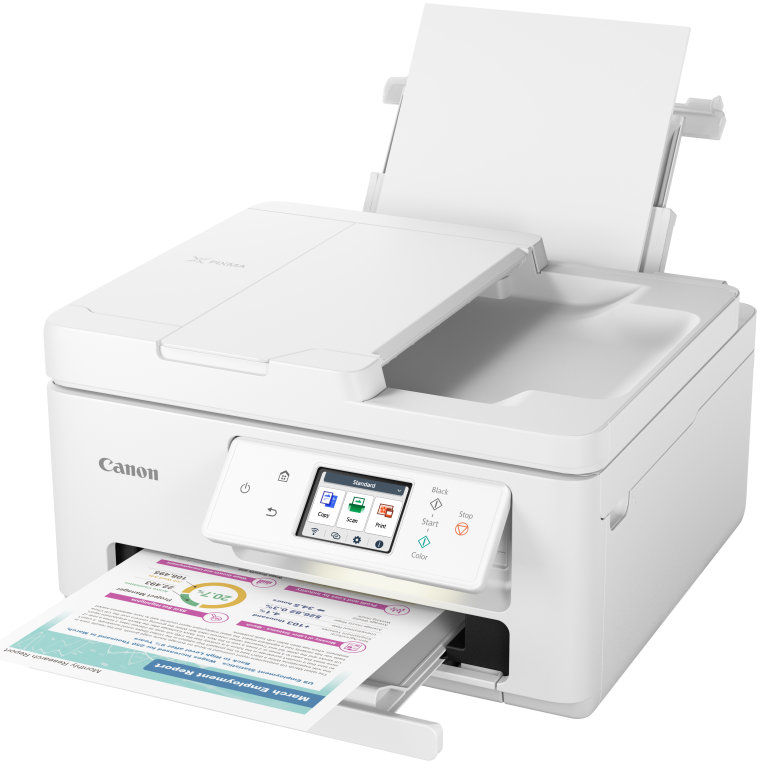 IMPRESORA CANON PIXMA TS7750I MULTIFUNCION 15 PPM WIFI USB BLANCA - detalle