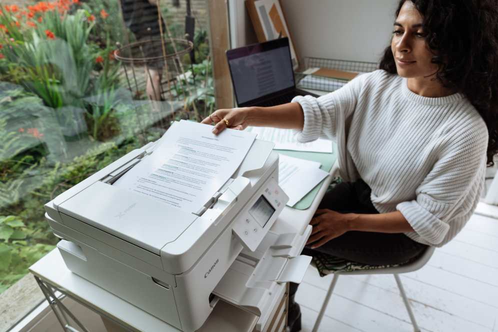 IMPRESORA CANON PIXMA TS7750I MULTIFUNCION 15 PPM WIFI USB BLANCA - detalle