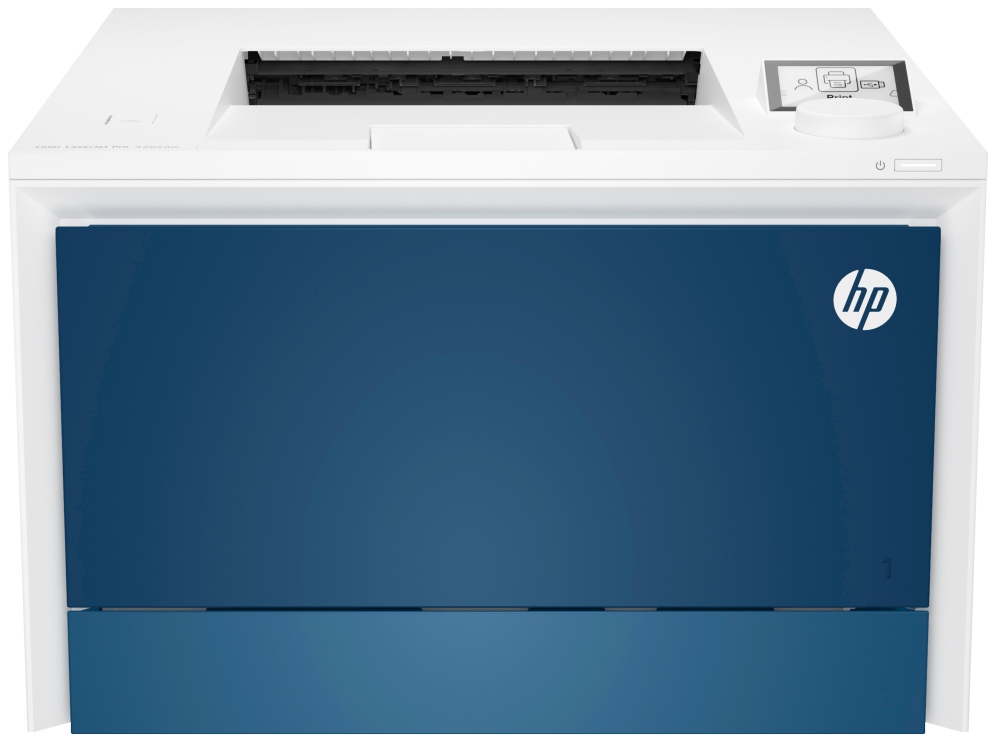 IMPRESORA HP LASERJET COLOR PRO 4202DW WiFi DUPLEX BLANCA Y AZUL