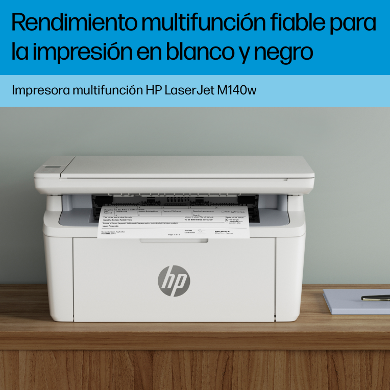 IMPRESORA HP LASERJET M140w MFP - detalle