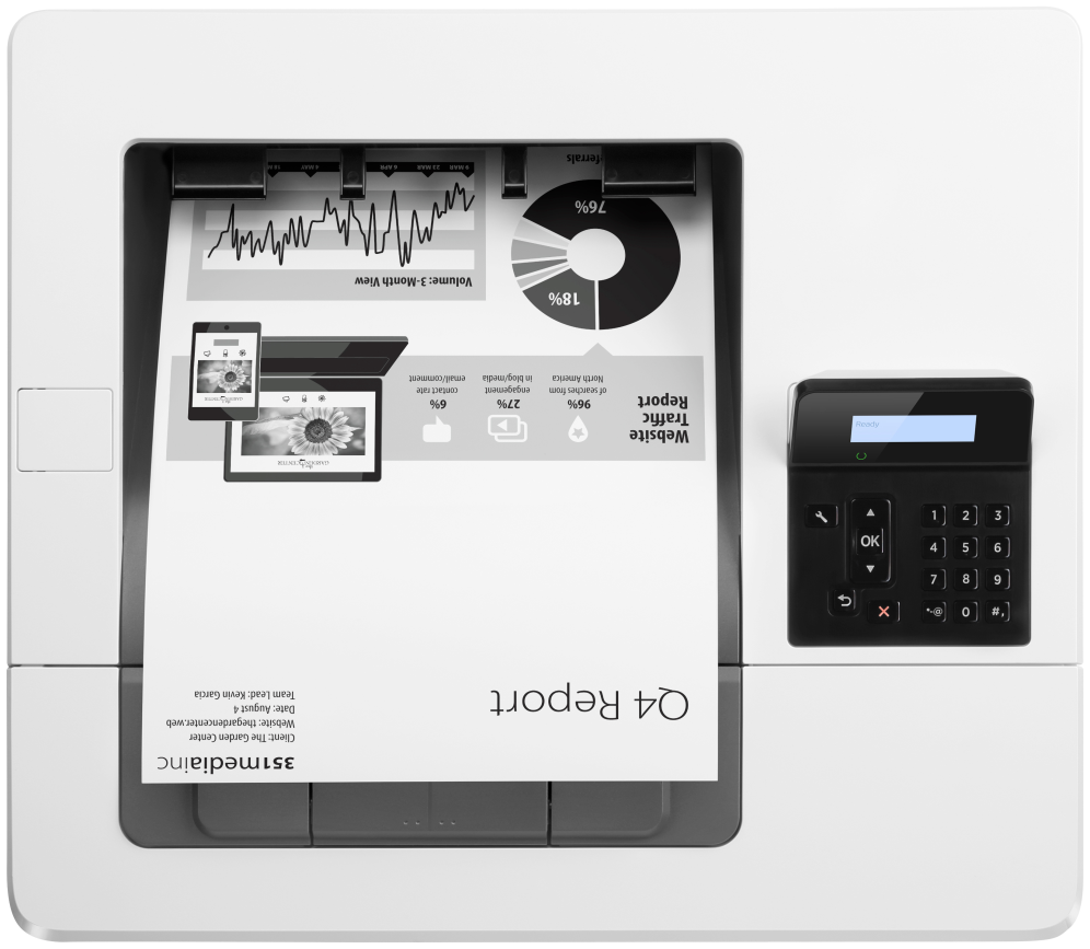 IMPRESORA HP LASERJET PRO M501DN - detalle