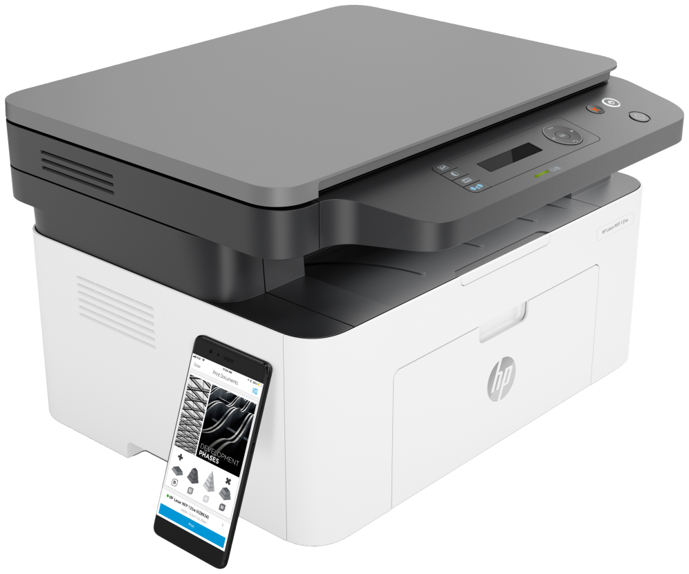 IMPRESORA HP MULTIFUNCION LASER MFP 135W B/N - detalle