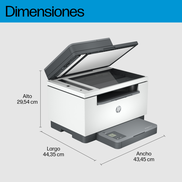 IMPRESORA HP MULTIFUNCION LASER MNONOCROMO 40PPM DUPLEX - detalle