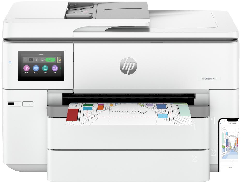 IMPRESORA HP OFFICEJET PRO 9730e A3 WIFI DUPLEX ADF