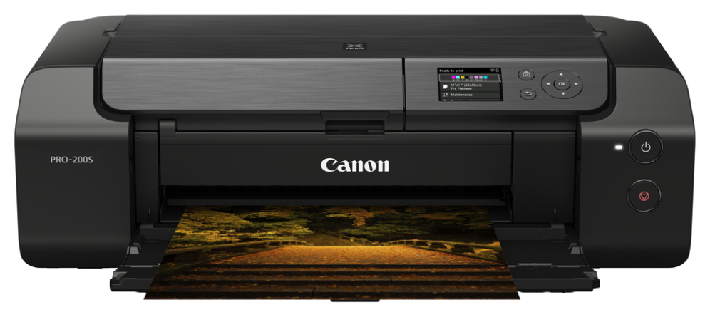 IMPRESORA INYECCION DE TINTA WI-FI CANON PIXMA PRO-200S A3 SIN BORDES - detalle