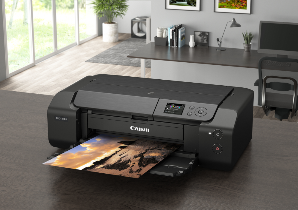 IMPRESORA INYECCION DE TINTA WI-FI CANON PIXMA PRO-200S A3 SIN BORDES - detalle