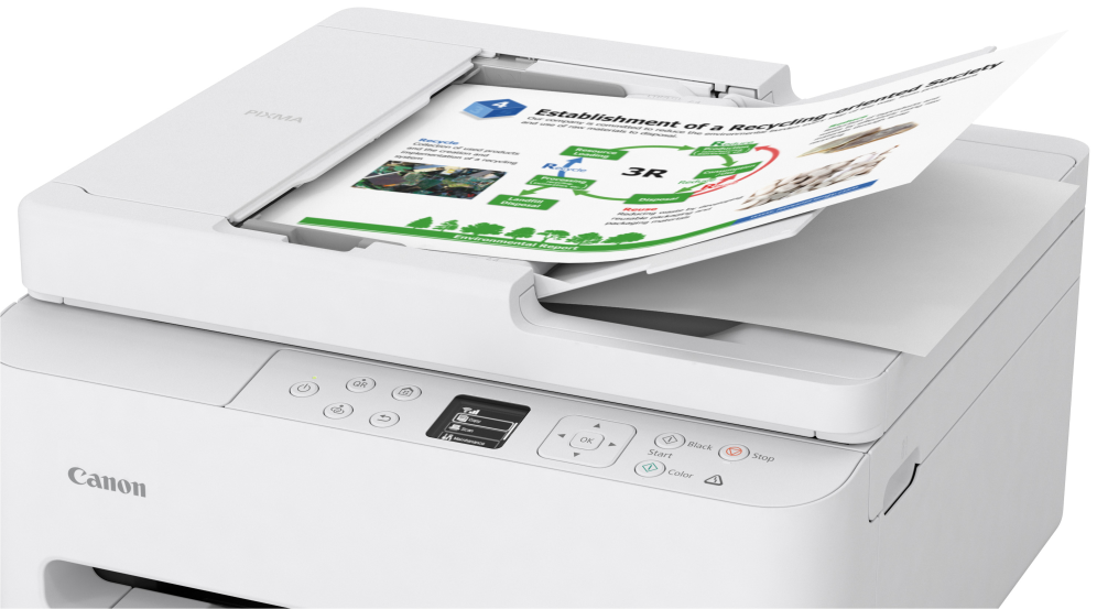 IMPRESORA INYECCION DE TINTA WI-FI CANON PIXMA TS7550I MULTIFUNCION DUPLEX - detalle