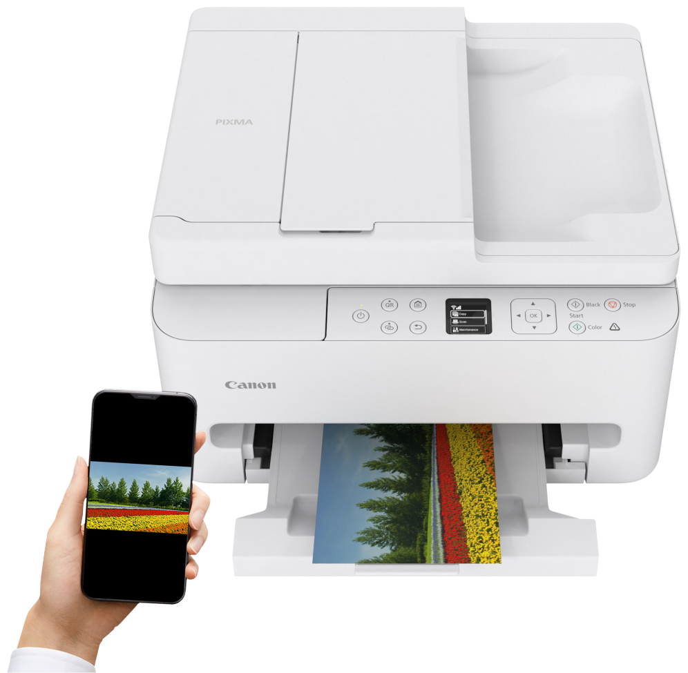 IMPRESORA INYECCION DE TINTA WI-FI CANON PIXMA TS7550I MULTIFUNCION DUPLEX - detalle