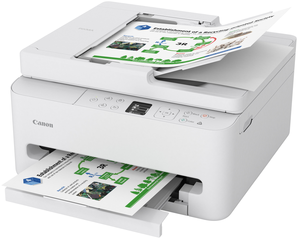 IMPRESORA INYECCION DE TINTA WI-FI CANON PIXMA TS7550I MULTIFUNCION DUPLEX - detalle