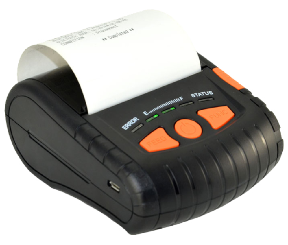 IMPRESORA PORTATIL MUSTEK MK380 BLUETOOTH 80MM + FUNDA CINTURON - detalle