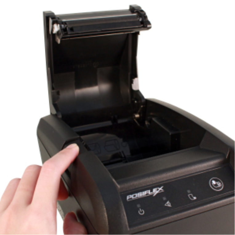 IMPRESORA POSIFLEX PP-8803 NEGRA USB RS232 & ETHERNET AUTOCORTE - detalle