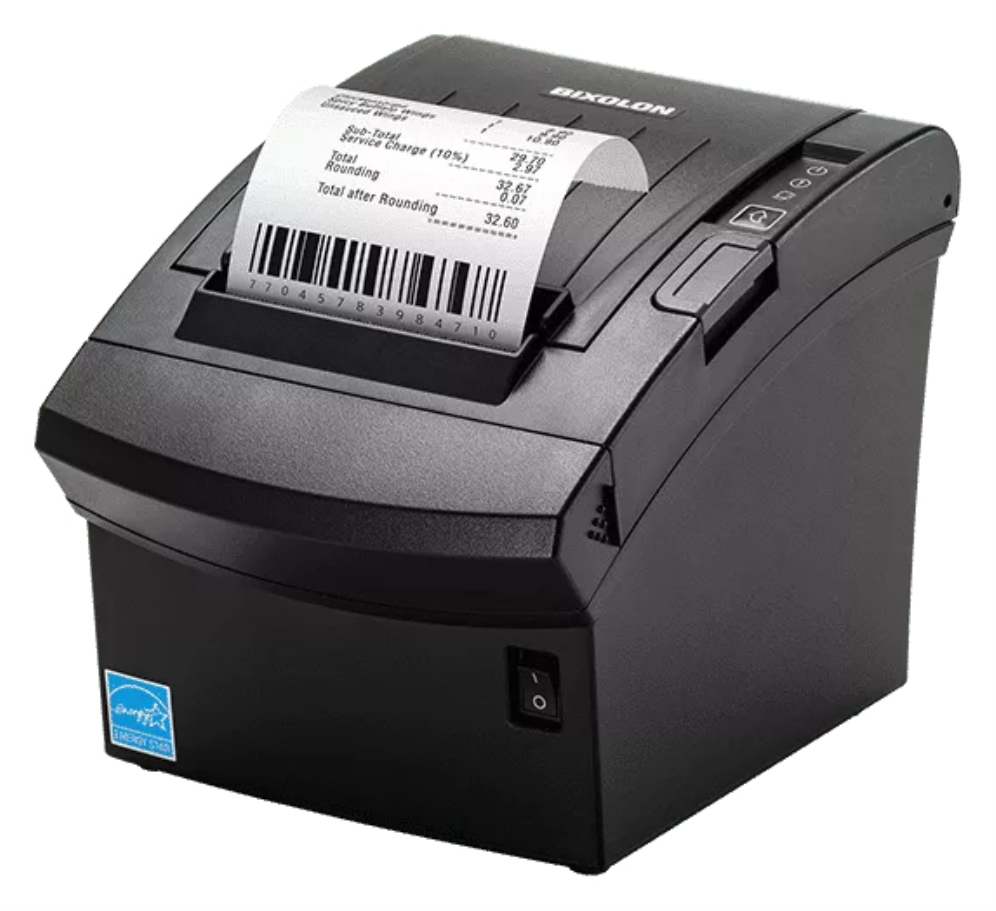 IMPRESORA TICKETS BIXOLON SRP-350PLUSV USB/ETHERNET NEGRA (180 dpi) - detalle