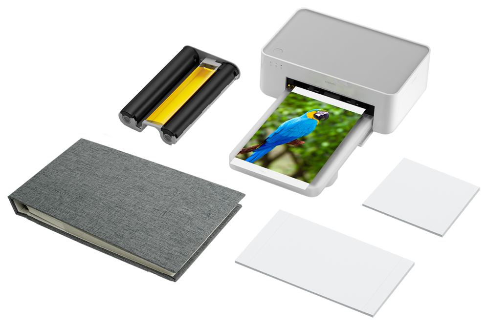 IMPRESORA XIAOMI INSTANT PRINTER PHOTO 1S SET WHITE