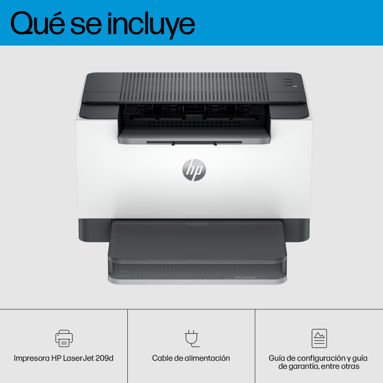 IMPRESORAS HP LASERJET MONOCROMO M209D - detalle