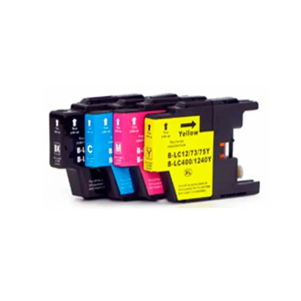 Cartuchos de tinta compatibles INKOEM para Brother LC1220 y LC1240XL, impresora con tinta en cartuchos.