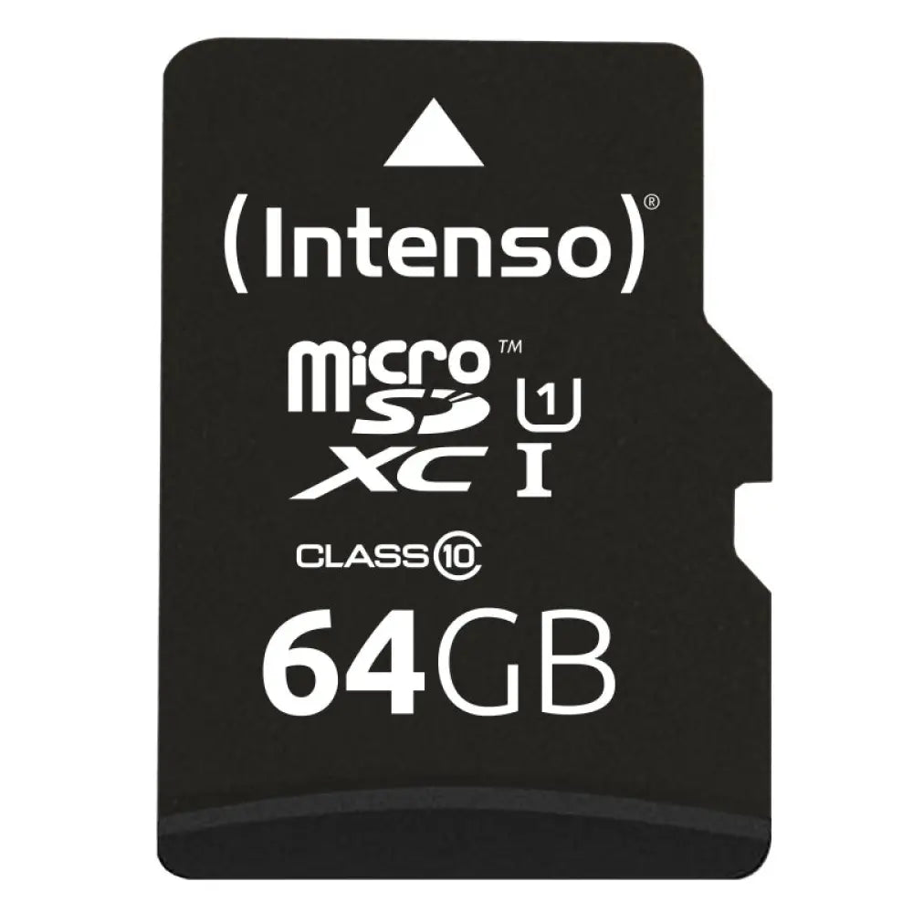 Intenso 3423490 Micro SD UHS-I Premium 64GB c/adap - detalle