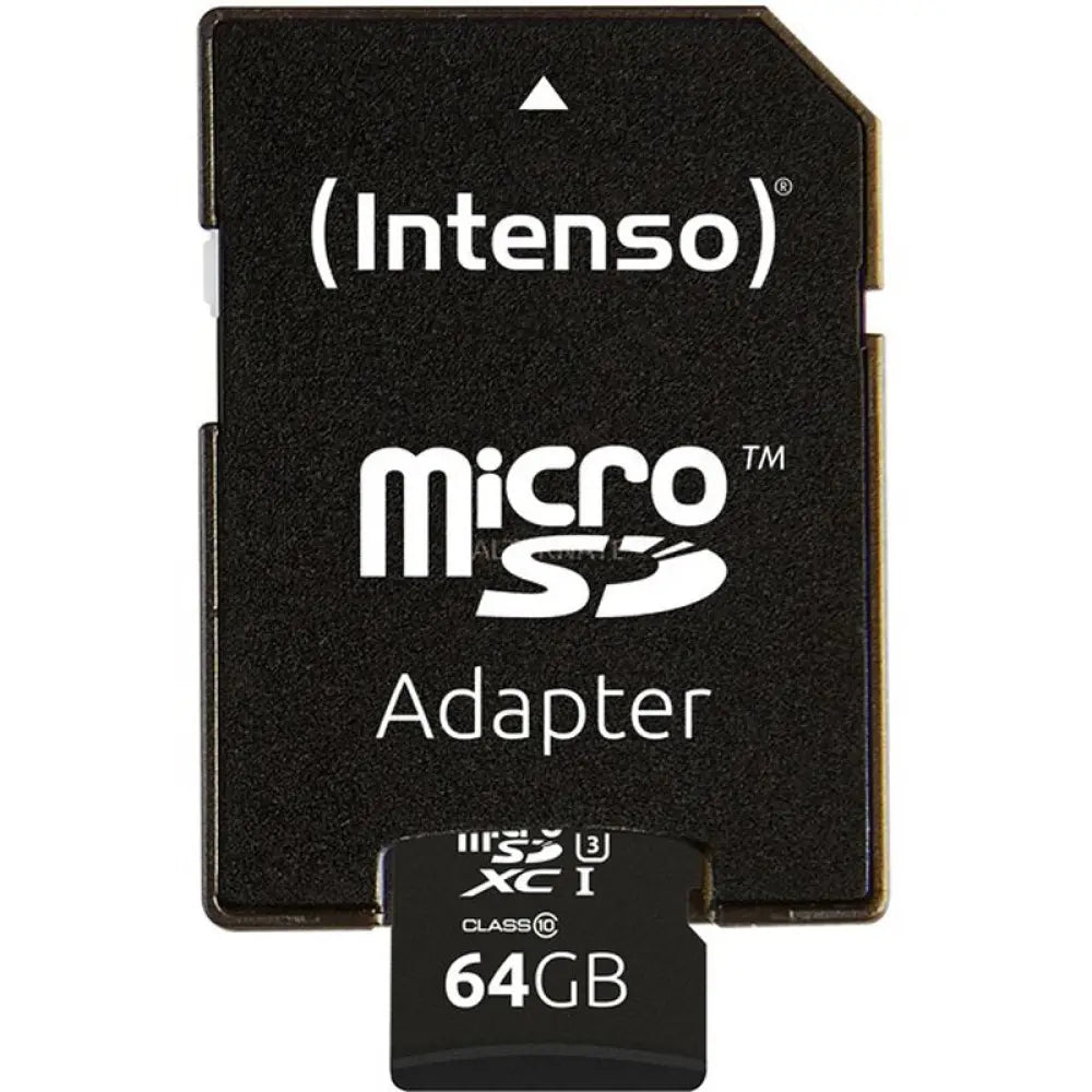 Intenso 3433490 Micro SD UHS-I profesiona 64GB - detalle