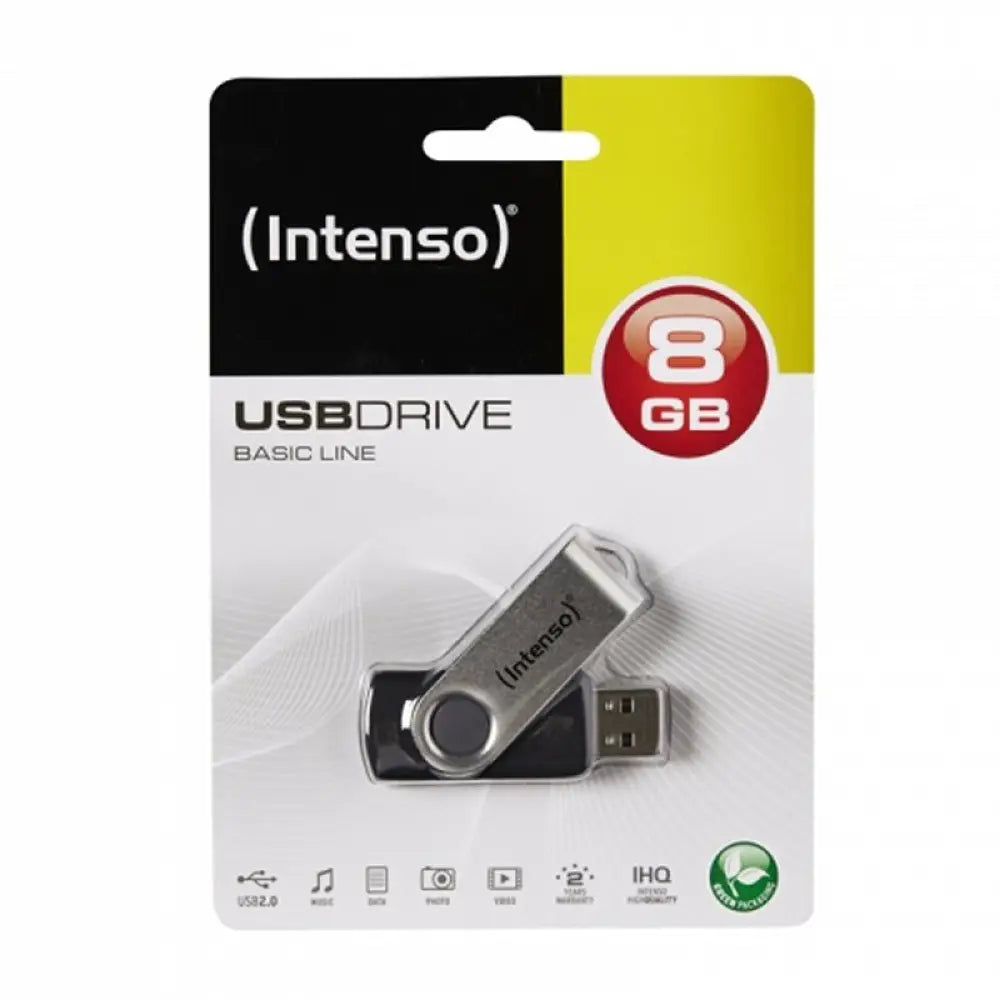 Intenso 3503460 Lápiz USB 2.0 Basic 8GB - detalle