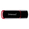 Pendrive USB 2.0 Intenso 3511490 Business de 64GB con diseño compacto y logotipo de la marca en la carcasa negra