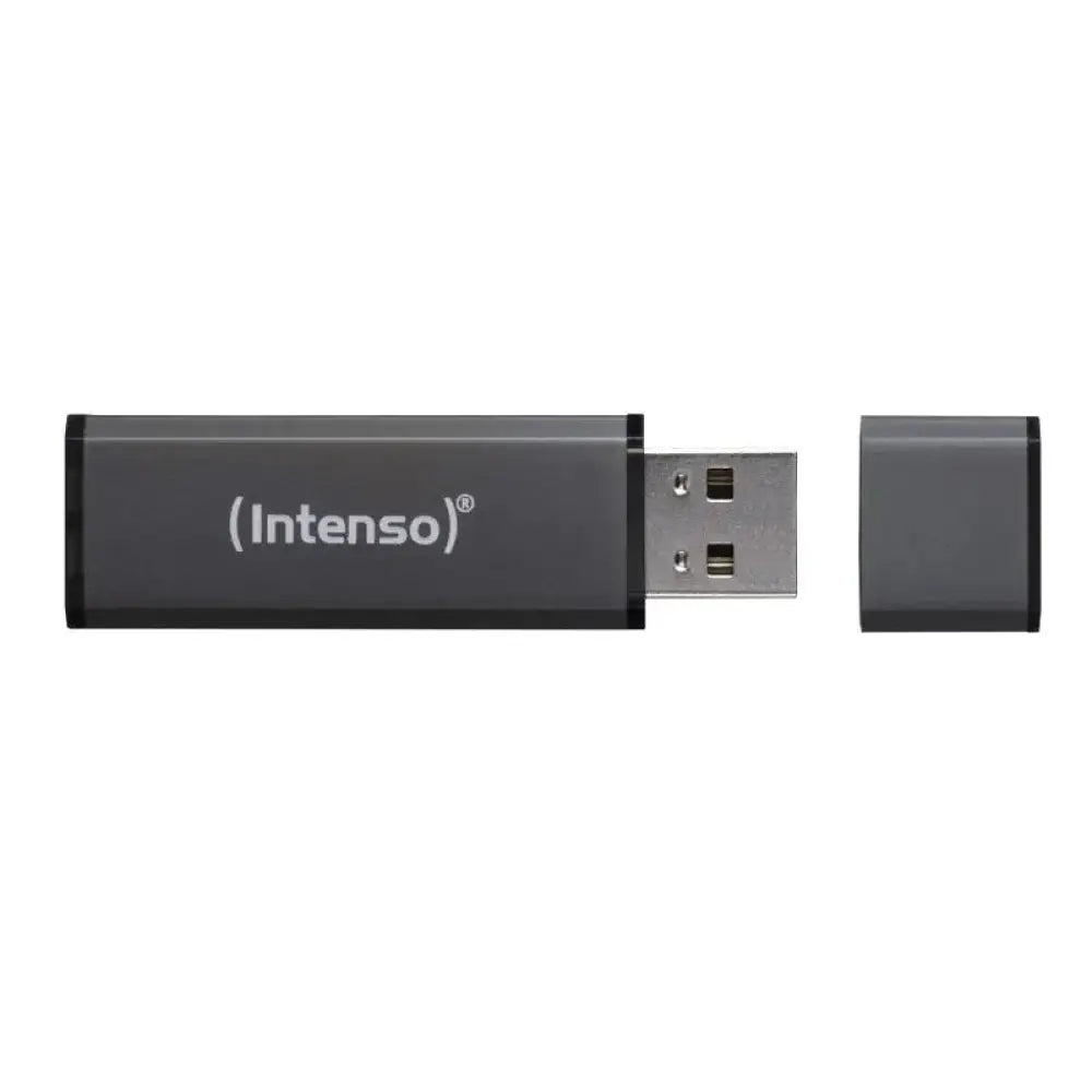 Intenso 3521495 Lápiz USB 2.0 Alu 128GB Antracita - detalle
