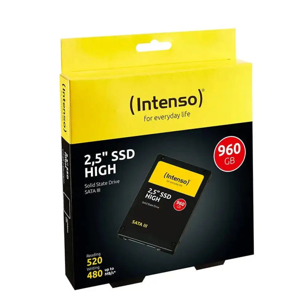 Intenso 3813460 HIGH SSD 960GB 2.5" Sata3 - detalle