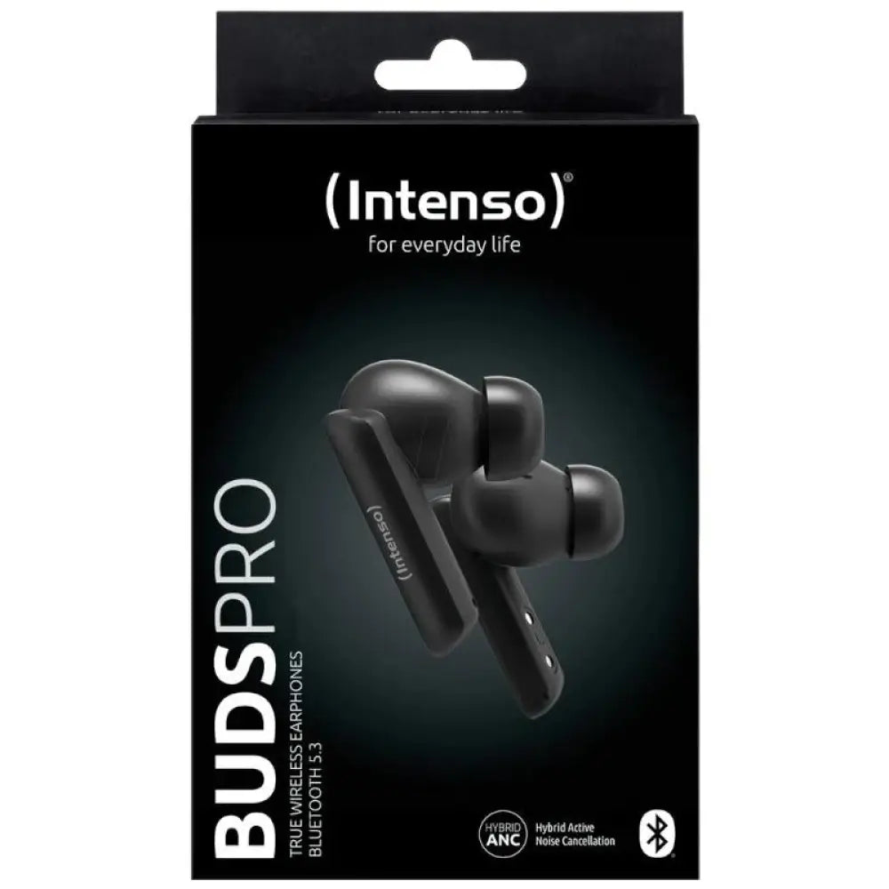 Intenso | Buds Pro Auriculares TWS H-ANC+ENC Negro - detalle