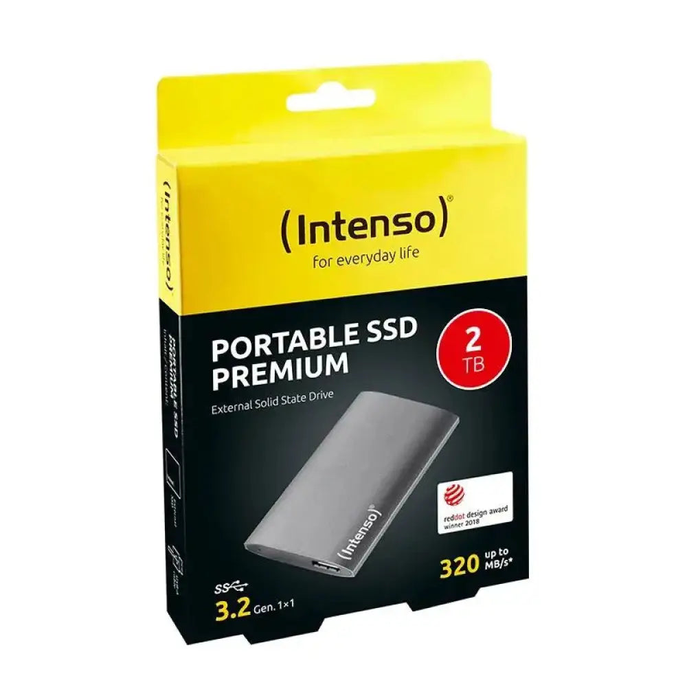 Intenso External SSD 2TB Premium Edition Antracita - detalle
