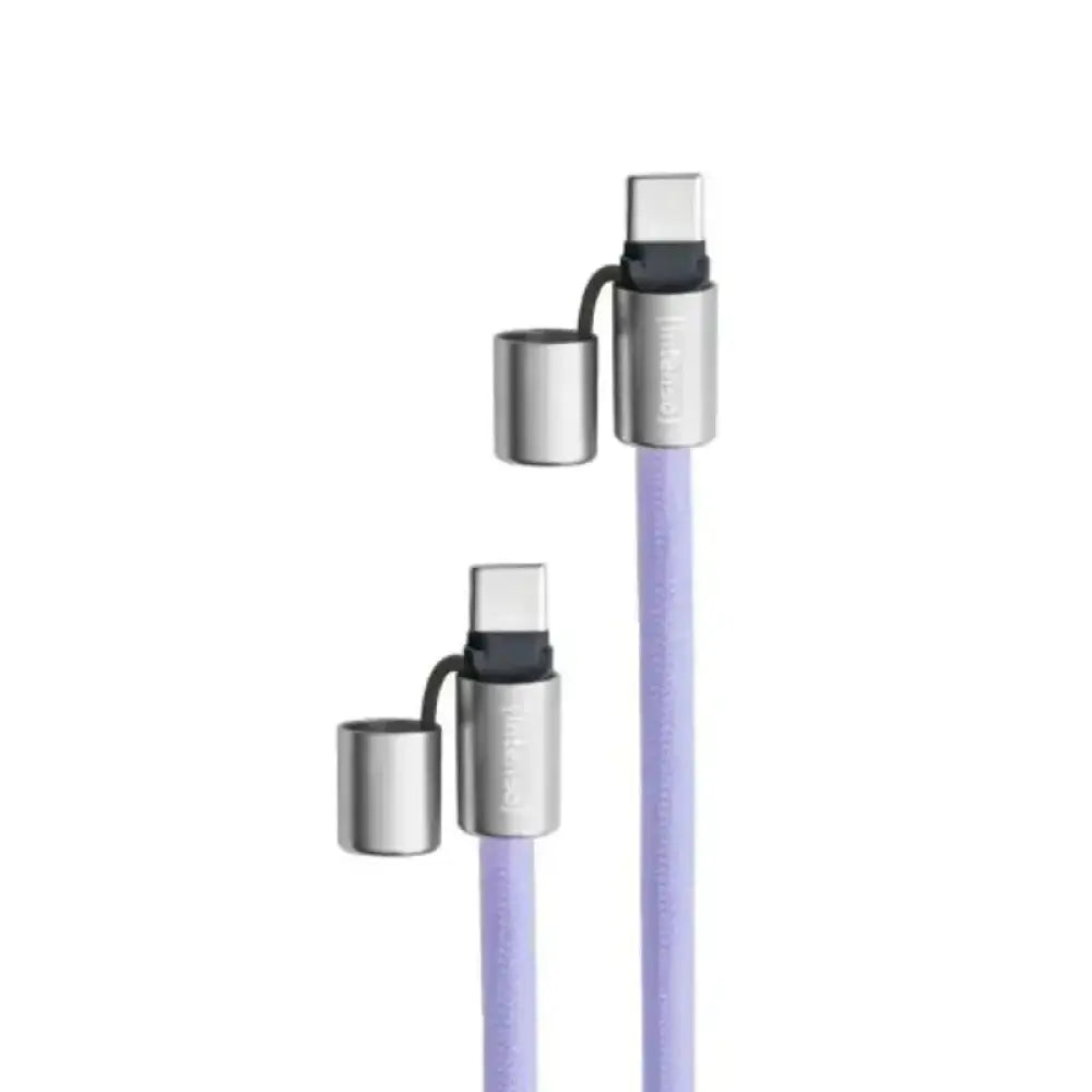 Intenso Lanyard Cable USB-C > C 1,65 m Lila - detalle