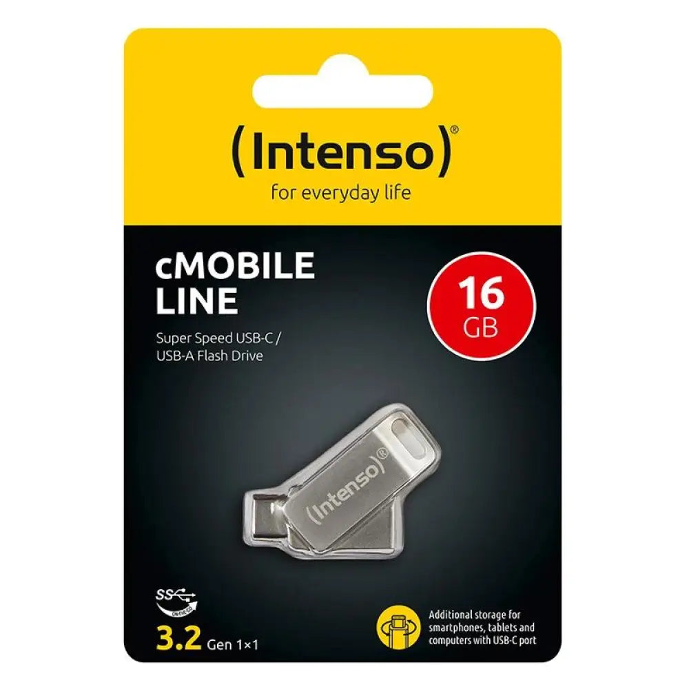 Intenso Lápiz USB cMobile USB 3.0 + TypeC 128GB - detalle