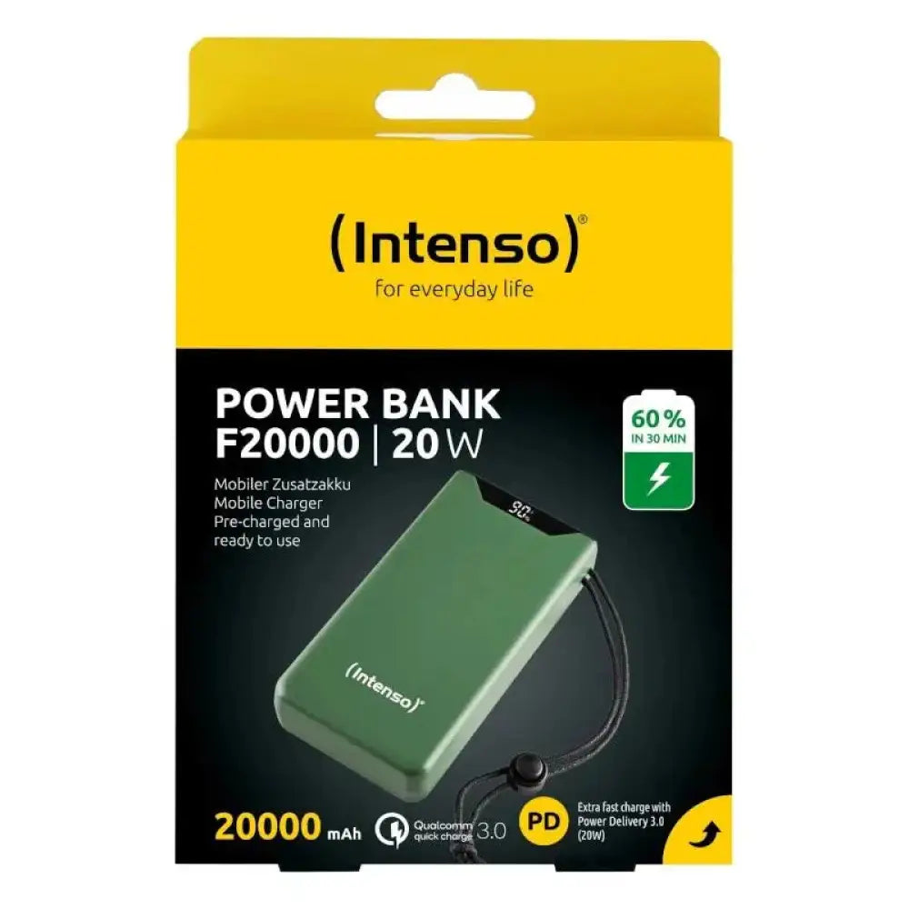 Intenso Powerbank F20000 20000 mAh Verde - detalle