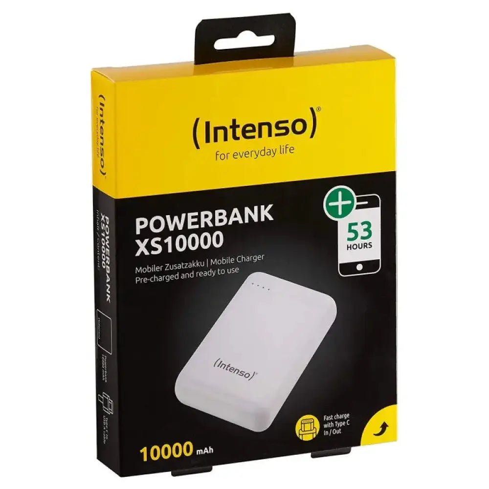 Intenso PowerBank XS10000  10000mAh Blanco - detalle
