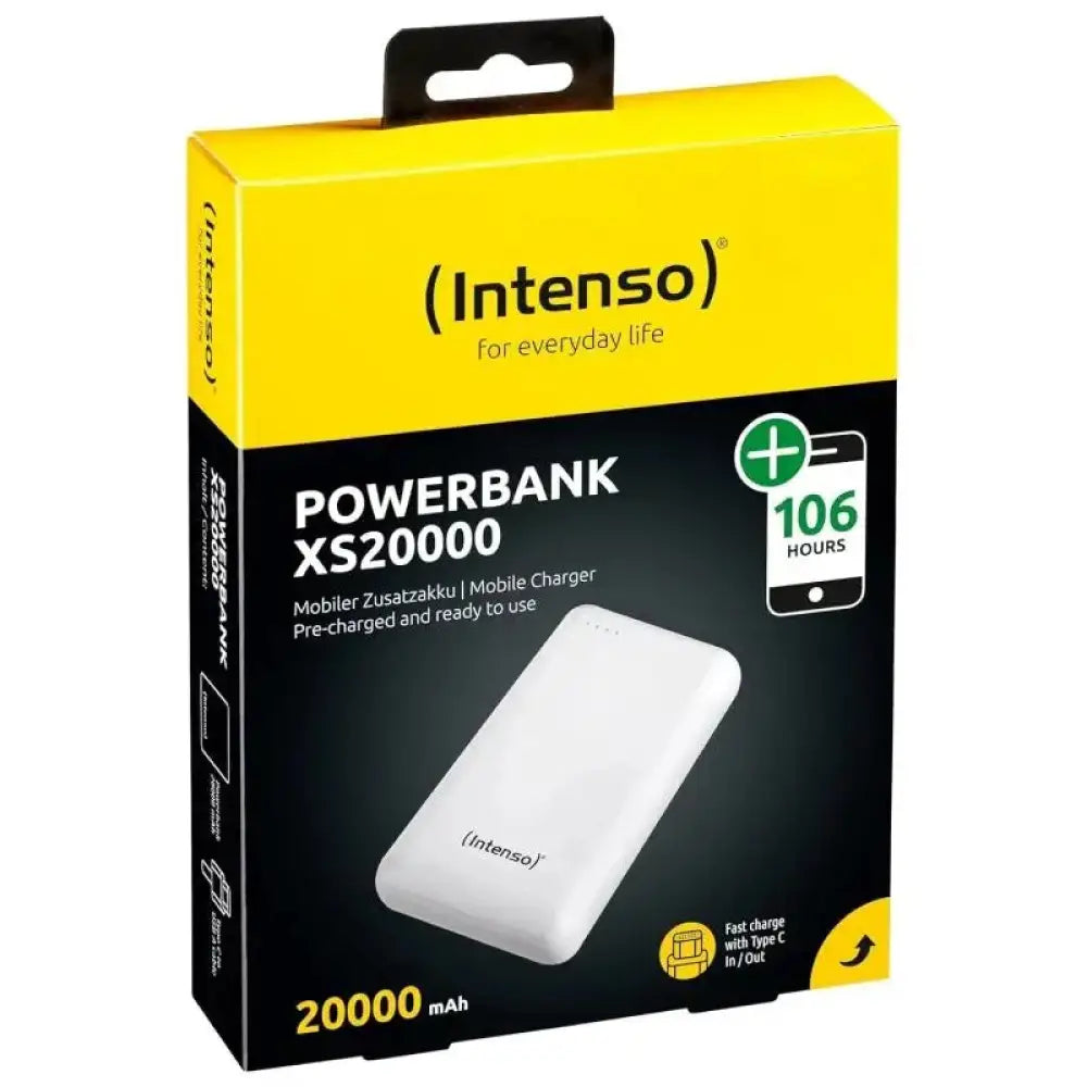Intenso Powerbank XS20000 20000 mAh Blanco - detalle