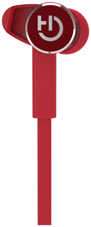 INTRAURICULAR HIDITEC BLUETOOTH AKEN RED - detalle