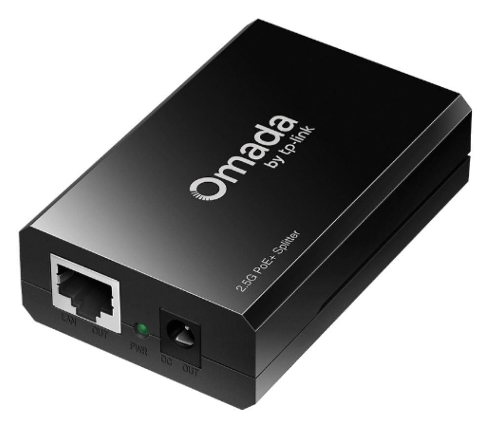 INYECTOR POE OMADA POE260R 2.5G POE+ SPLITTER