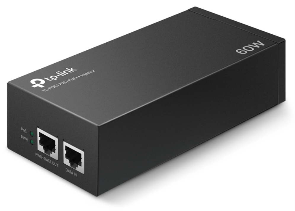 INYECTOR POE TP LINK TL-POE170S GIGA POE++, AF, AT, BT, 60W