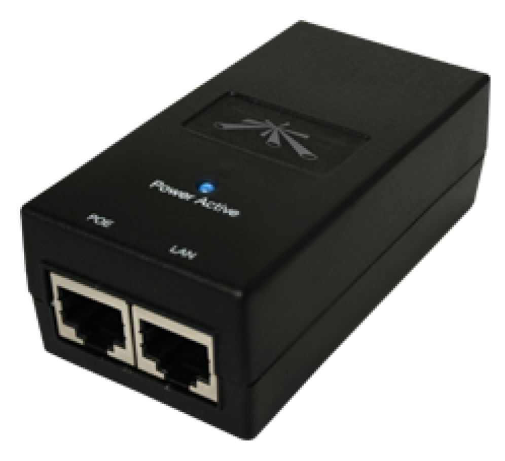 INYECTOR POE UBIQUITI POE-15-12W ISP POE INJECTORS 15V 12W 0,8A 10/100