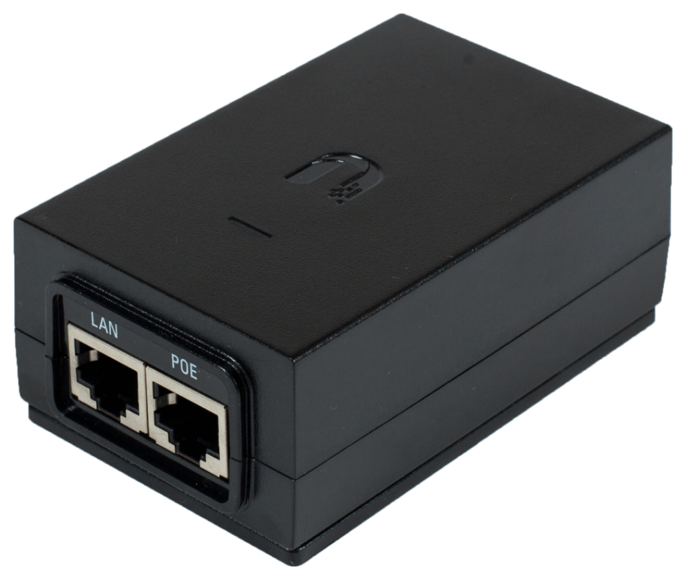 INYECTOR POE UBIQUITI POE-48-24W ISP POE INJECTORS 48V 24W 0,5A 10/100