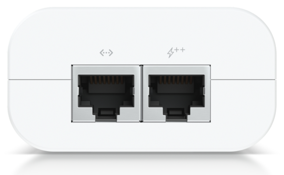 INYECTOR POE++ UBIQUITI U-POE++ 60W 48V 1,25A - detalle